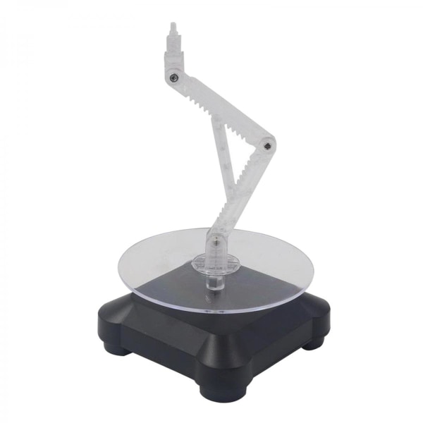 11 cm roterande skivspelare Showcase Smycken Watch Display Stand med stativ