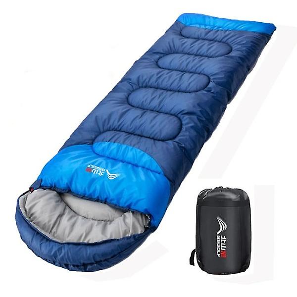 Camping Sovsäck Ultralätt Vattentät 4 Säsongs Varm Kuvert Ryggsäck Sovsäck