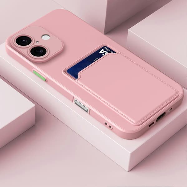 TPU-deksel med kontrastfargede knapper for iPhone 17 Pink For iPhone 17