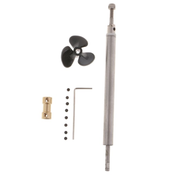 RC Båt Båtmodell Delar Drivaxel, Koppling, Propeller, Bussning, Led 3.17mm