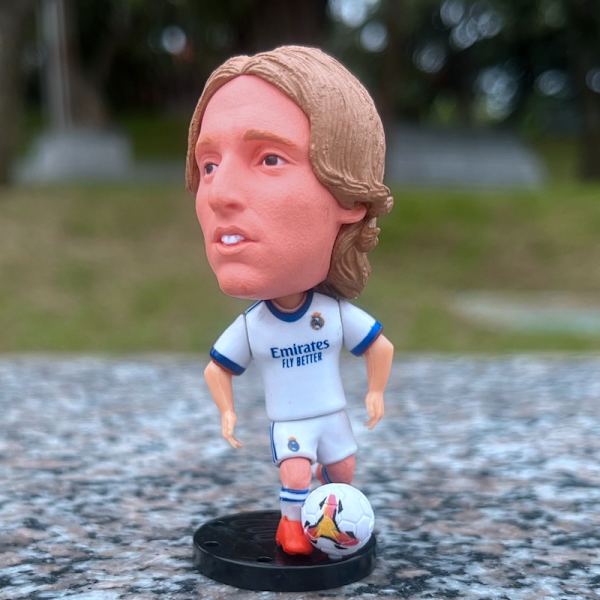Ornament fotbollsklubb världscup souvenir docka Real Madrid Modric