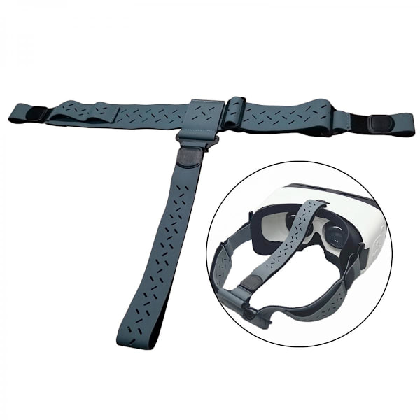 För DJI FPV Goggles Flygglasögon V2 Justerbart Komfort Huvudband A Grå