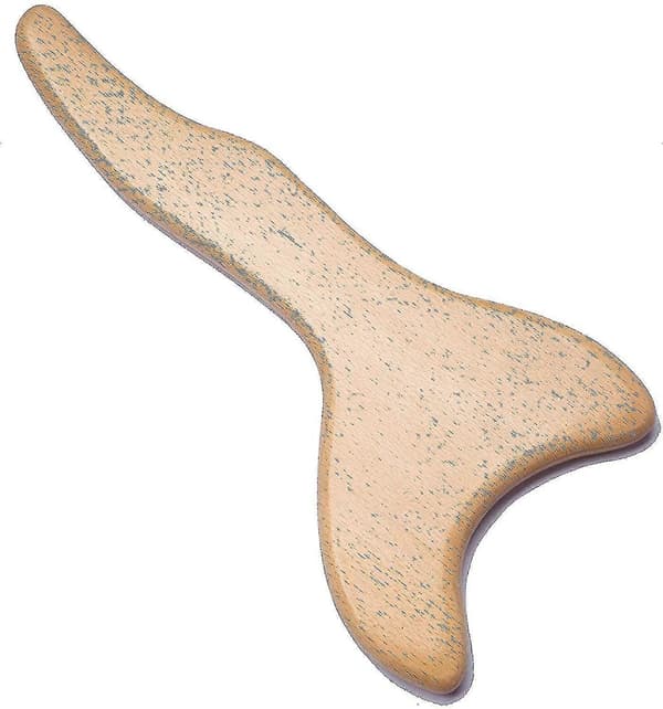 Lymfedrænageværktøj - Træ Gua Sha Terapi Massageværktøjer - Anti Cellulite Paddle Massager
