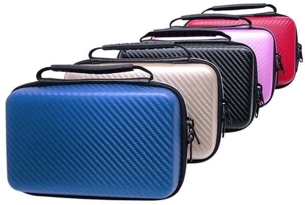 Passer til Nintendo 3DS XL/New 3DS bæreveske, hardt reiseetui, blå
