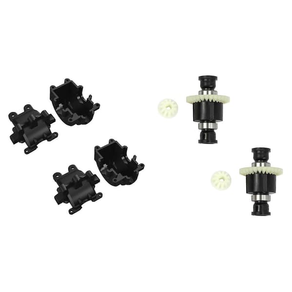 2 sæt RC-bildel: 1 sæt differentialgearkasse og 1 sæt RC-bildifferentiale size