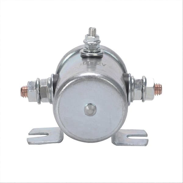 12V 300A Bil Elektrisk Spil Relæ Motor Elektromagnetisk Afbryder Relæ 4255-3 Søjle Relæ Silver