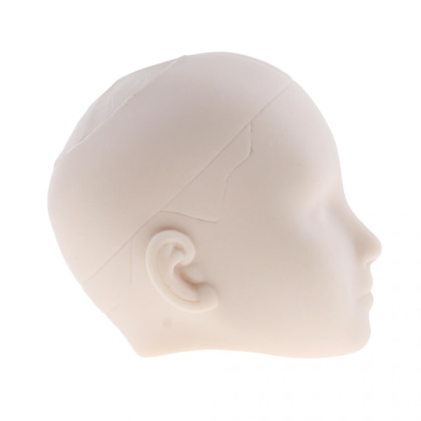 Pieces 1/6 Mannequin Head Model för Makeup Massage Training