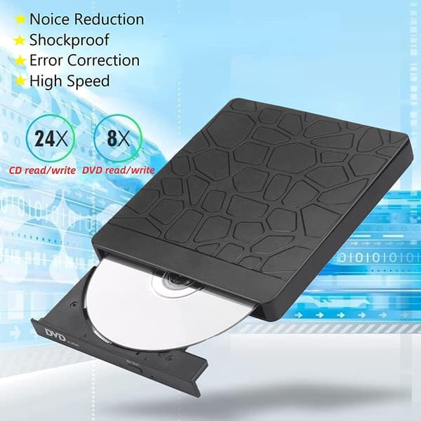 [RM]5-in-1 Ulkoinen DVD/CD-poltin