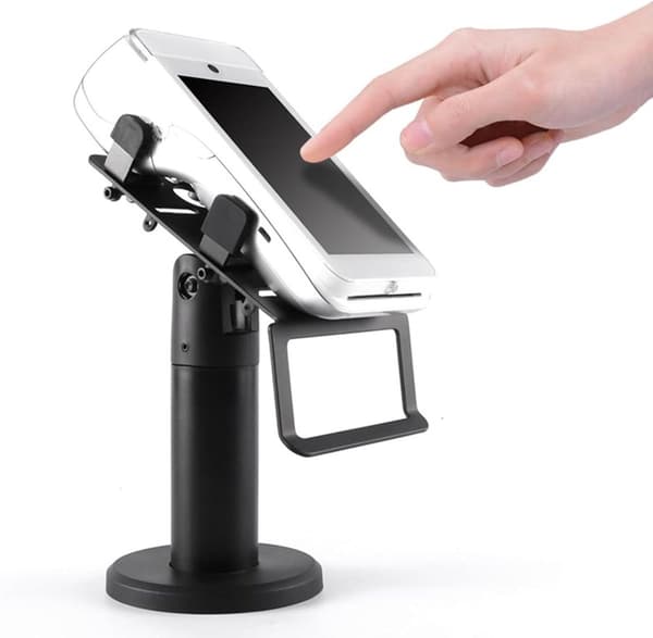 360° Rotating POS Stand - Cash Register Display Stand - Payment Terminal Mount - Suitable for Store Counters and Commercial Use