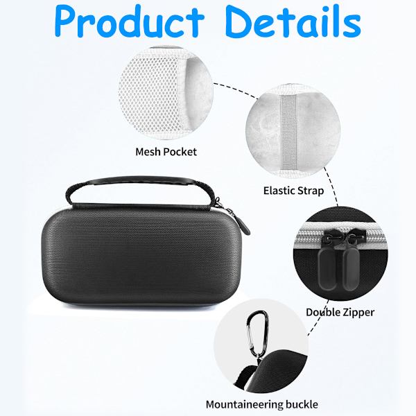 [RM]Fits Bose SoundLink Flex Bluetooth audio protective case storage bag portable storage box silver gray