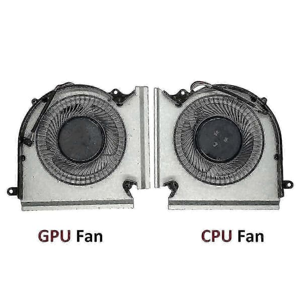 Computer CPU køleventilator + GPU køleventilator til Ge66 Gp66 Gl66 -1541 -1542 N453 N454 Pabd08008sh