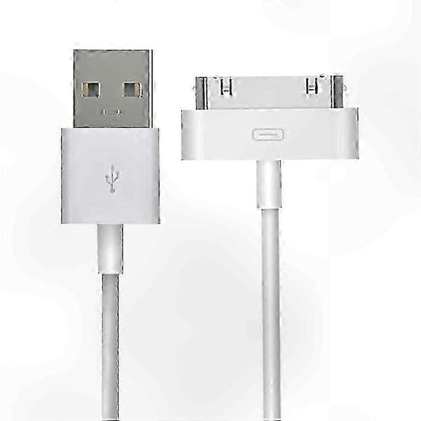1M lade- og synkroniseringskabel for iPod Touch, fungerer med flere modeller White
