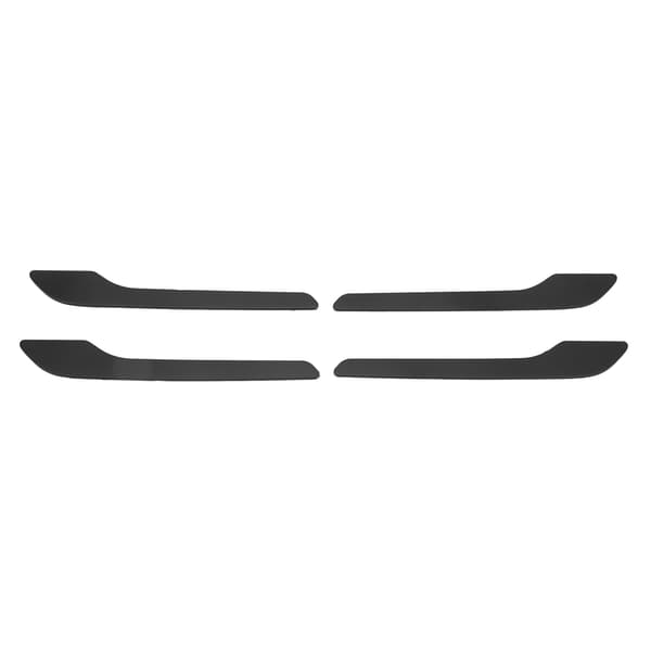 [RM] 4 Pcs Door Handle Cover ABS Outer Handle Decorative Protection Stickers Replacement for Tesla Model 3 2017‑2020 Matte Black