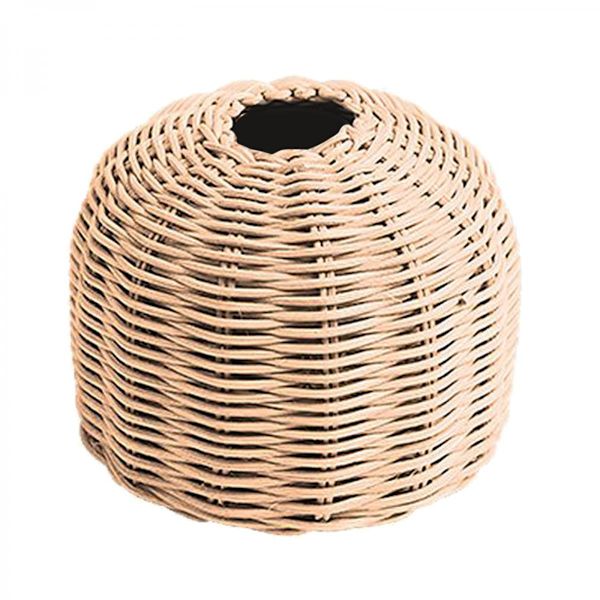 Handgjort Rattan Skydd för Gasoltub Matlagning Camping Vandring Kaffepåse S