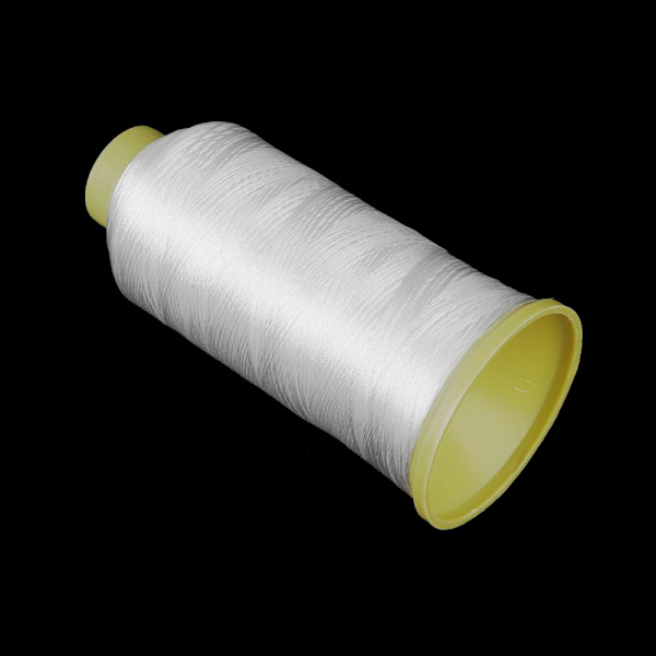 Polyester Broderitråd Spole För Symaskin 108d/2 Vit