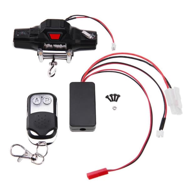 [RM]R/C Remote Control Winch Bumper Durable Replacement for Axial SCX10 RC Car Toys