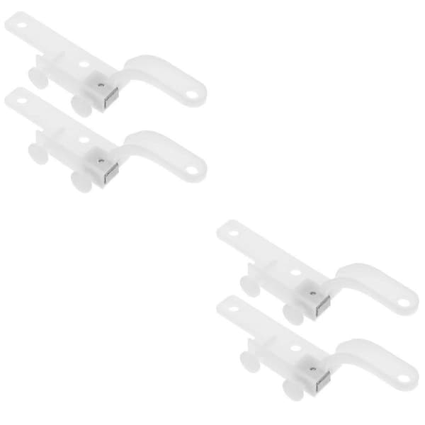 Gardinskinne Remskive Loftmonterede Magnetiske Skinner 2Par til Gardiner