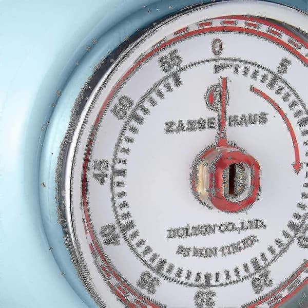Magnetisk retro kjøkkentimer, klassisk mekanisk koketimer (rød) Light Blue