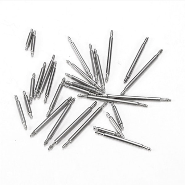 100st Urmakare Klockarmband Länkstift Reparationssats 23mm