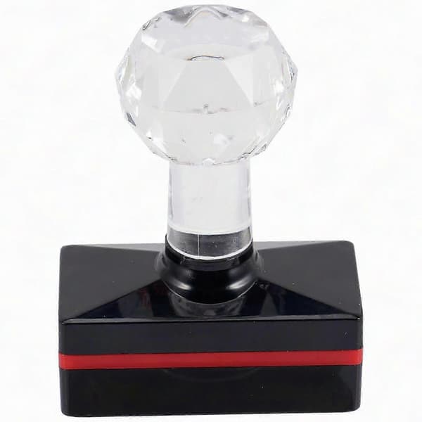 Egg Datostempel Selvblekkende Stempel for DIY-bruk med Flerfarget Plastdesign