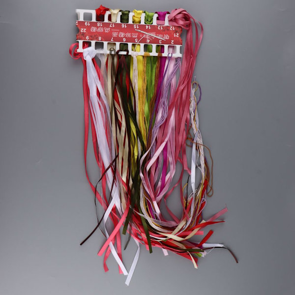 Bandbroderi kit för nybörjare blomsterängel design gör-det-själv hem väggdekor