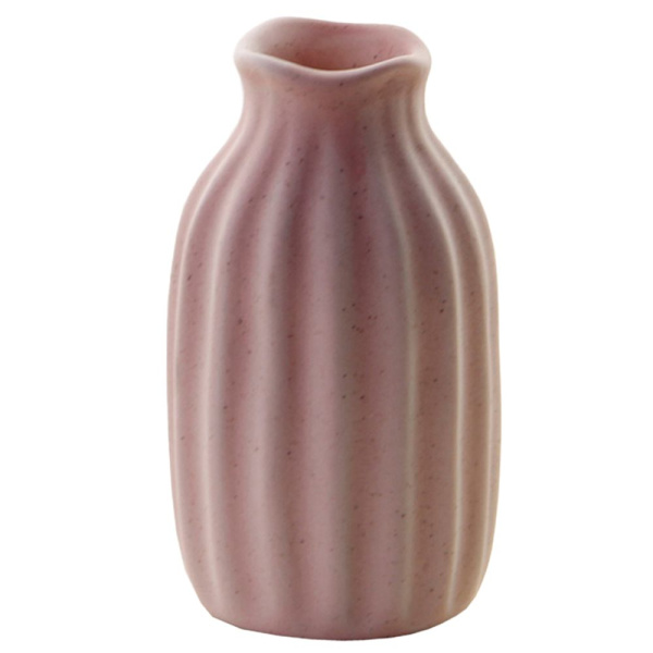Macaronfärg Keramisk Matt Mini Liten Vas Hem Smycken Ornament Grön