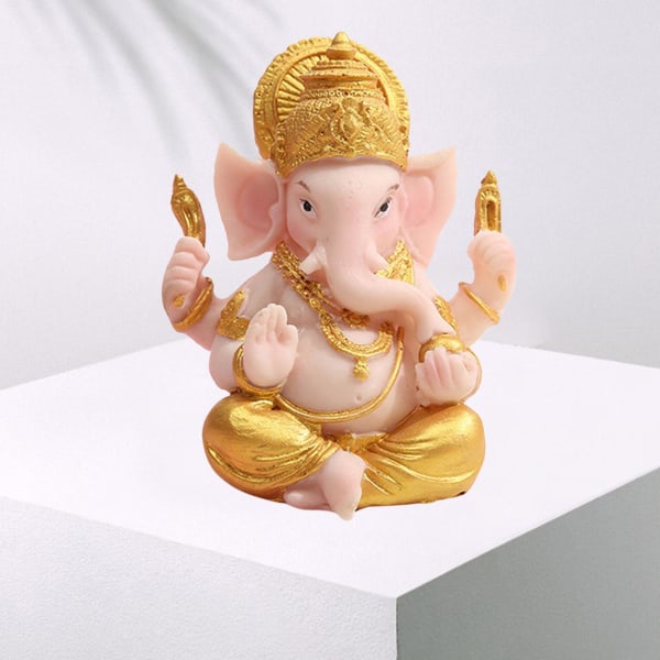 1st Collection Harts Ganesha Staty Hindu Buddha Staty Hem Veranda Kontor Mandir Diwali Bordsdekoration Skulptur Hantverk Även för