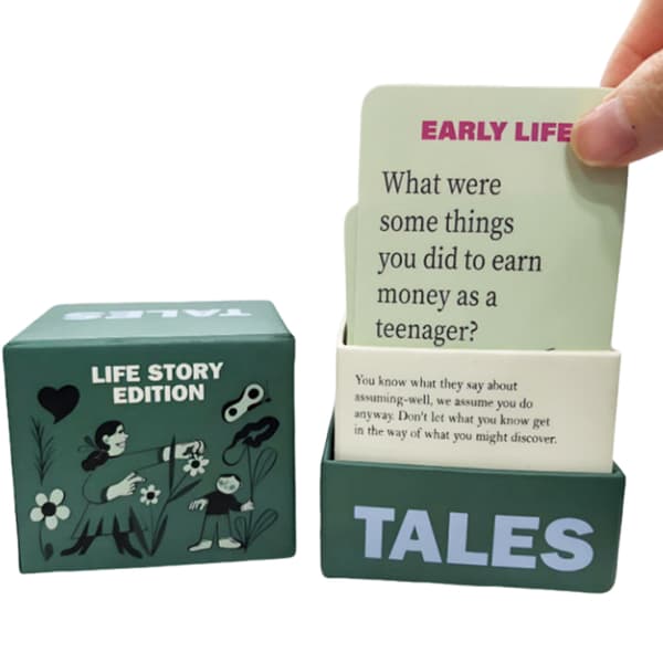 [RM] Life Story Interview Kit Cards 150 Curated Questions Create A