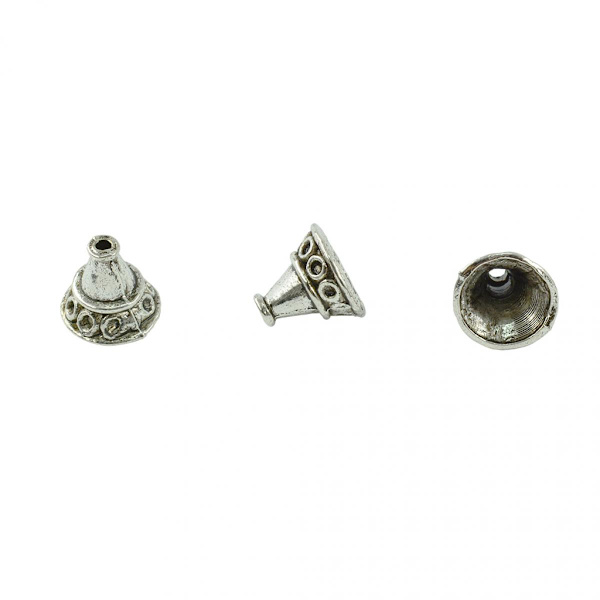 30 DIY Smycken Tib Silver 14x12 Mm Distanser Kilände Hänge Pärlhatt