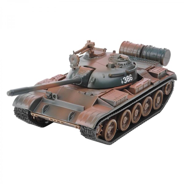 Legering 1:43 Skala T55 Tank Modellbyggsats 3D-pussel Leksaker Samlingar Bordsdekoration