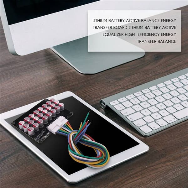[RM]Full Group Balancer 8S 5A Active Lithium Lifepo4 Battery Equalizer Energy Transfer Capacitor BMS Board