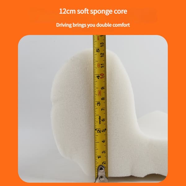 [RM]Universal Car Leg Support Cushion Ergonomic Design Stress-Reducing Solution Gray 0.47
