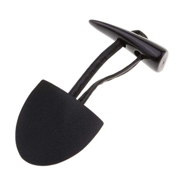 6 par hornläderknappar för kappa jacka duffel DIY sömnad svart