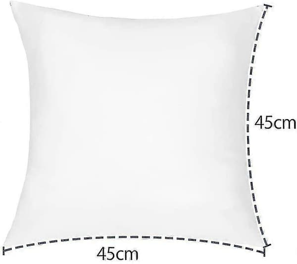 Sett med 4 vanntette fyllputer 45 x 45 cm - Innerpute - Utendørsputer