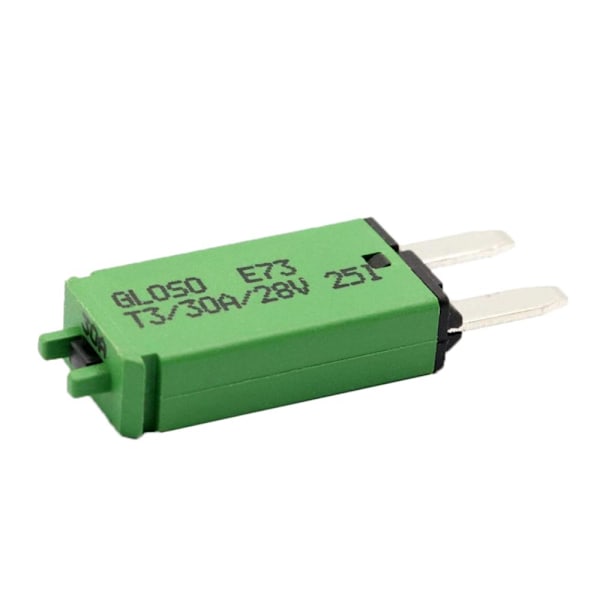 12V-24V bilbåt automatsäkring liten blad återställningsbar säkring 30A