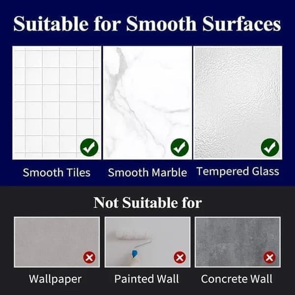 [RM] Double Stainless Steel Shower Shelf - Wall Mount with Adhesive, Drill-Free & Durable Bathroom Storage silver black