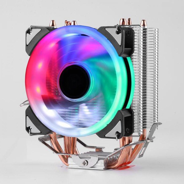 CPU-kylare Dual Tower RGB-fläktar för AMD Intel Single Tower 1-fläkt