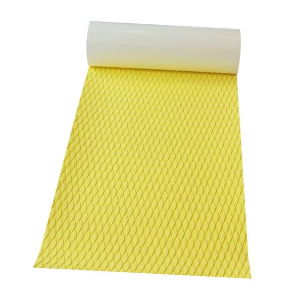 Dragplatta Halkfri Universal EVA-ark för Skimboard Skateboard Longboard Yellow