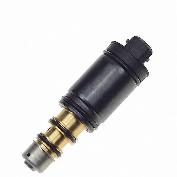Elektronisk Kontrolventil til Bil AC Kompressor Solenoid System Black