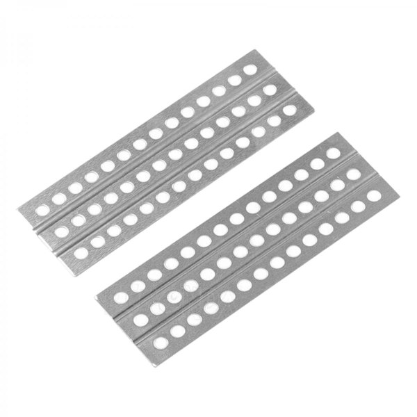 Metall Sandstege Återhämtningsbräda För 1/10 RC Crawler SCX10 90046 D90 Silver