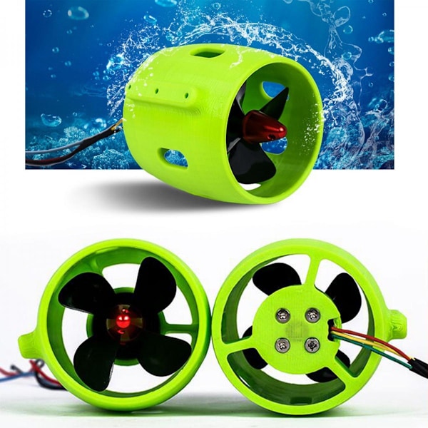 Hållbar Båtpropeller Motor Thruster Båtmodell Set