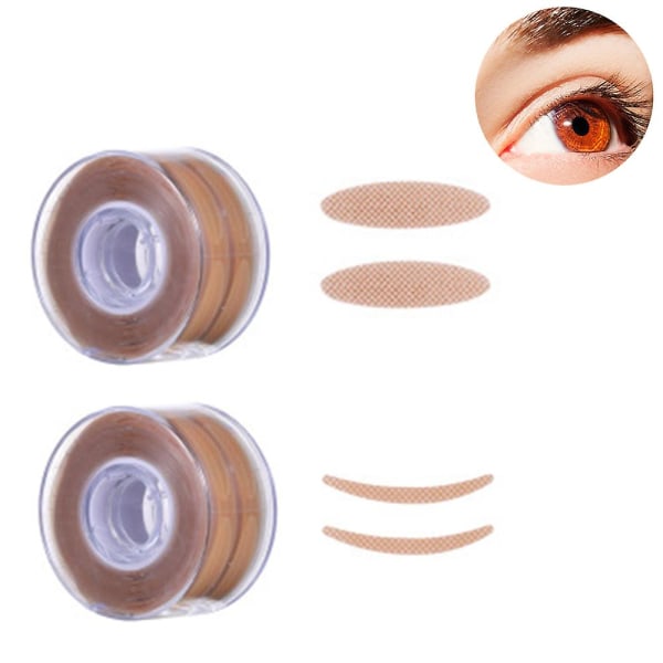 300 par Roll Double Eyelid Stickers Natural Invisible