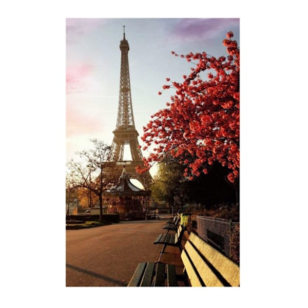 DIY 5D diamantmålning broderi korsstygn hantverk kit heminredning Paris