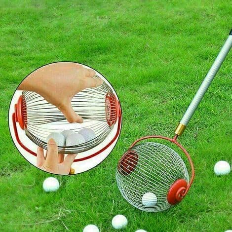 [RM] Nut and Chestnut Picker with Telescopic Pole and Collection Basket - The Smallest Fruit Harvester