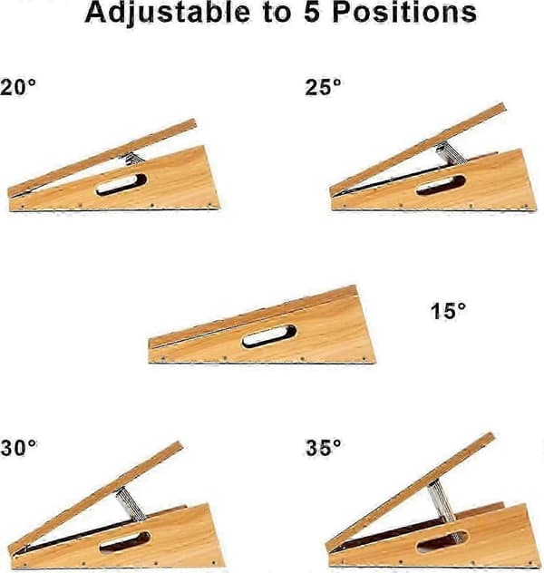 [RM]2026 Professional Wooden Slant Board Adjustable Incline Board Calf Stretcher