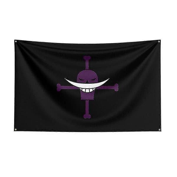 3x5 One Piece-flagga i polyester, tryckt seriebanner för dekoration 150 x 240cm E