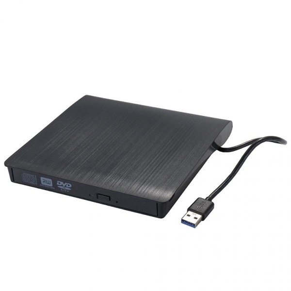 Smal extern DVD-enhet RW USB 3.0 CD-brännare Läsare Bärbar Bärbar Vit feb6  | Fyndiq
