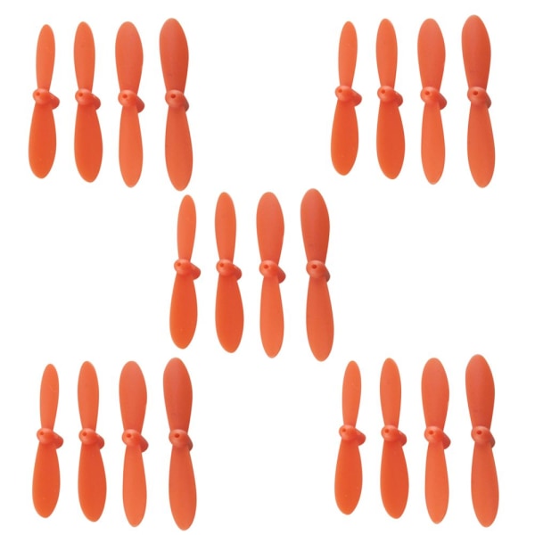 20 Stycken Propellrar För Orange Cheerson CX 10 Mini Drönare