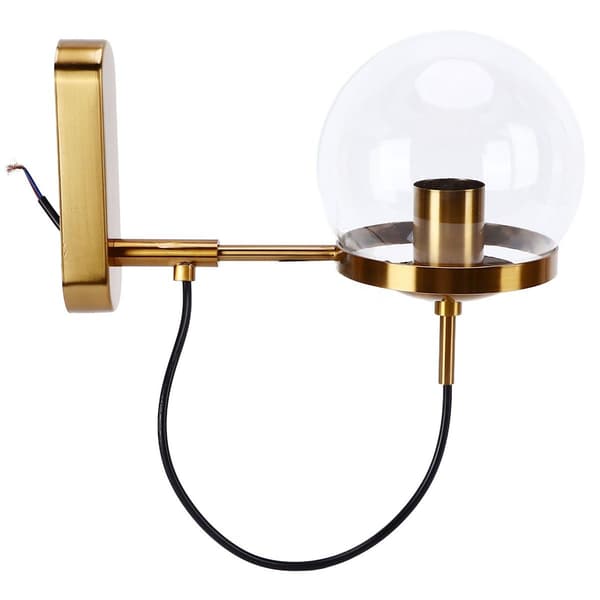 [RM]Wall lamp with blowing technique, transparent, soft lighting KLB