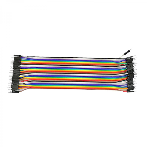 Dupont Kopplingskabel Experimentkort Kopplingskabel Sorterad Kit 40st H till H 30cm